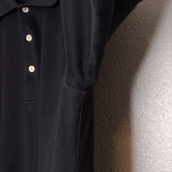 Peter Millar Men's Black Pullover Short Sleeve Active Athletic Polo Shirt - Picture 8 of 13